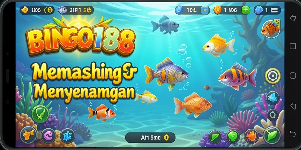 Tangkapan ikan dalam gameplay BINGO188 yang menantang.