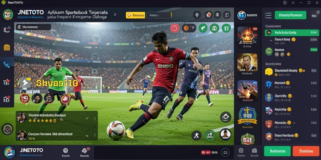 Screenshot JNETOTO menunjukkan tampilan taruhan olahraga yang interaktif dan menarik.